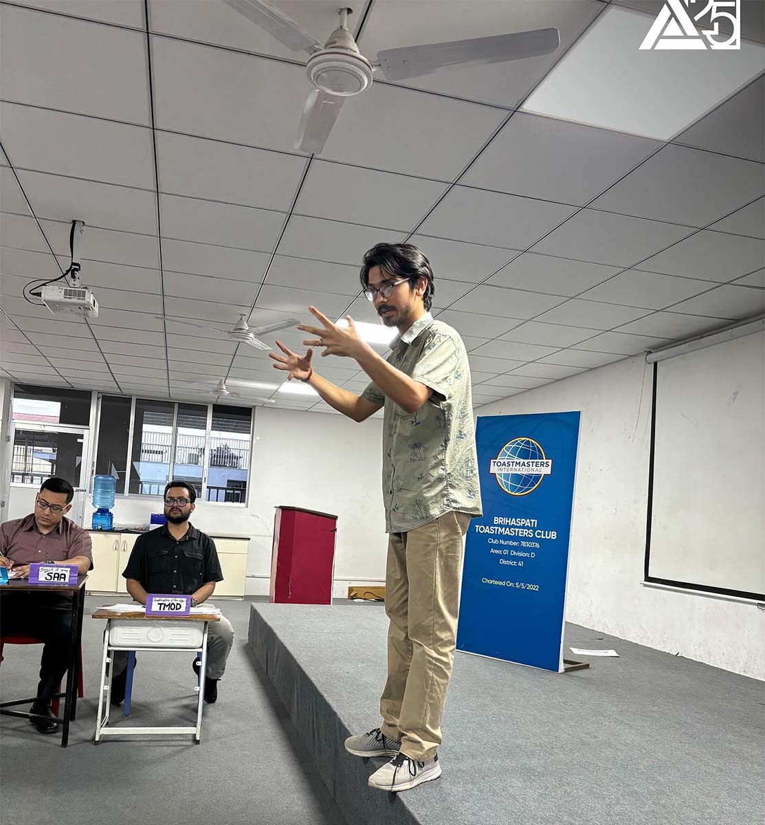 Joint collaborative meeting between Ace Toastmasters Club and Brihaspati Toastmasters Club